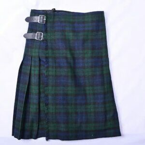 Traditional Tartan Wool Kilt Scotland Skirt Plaid Wool Kilt Pleated Kilt Skirt